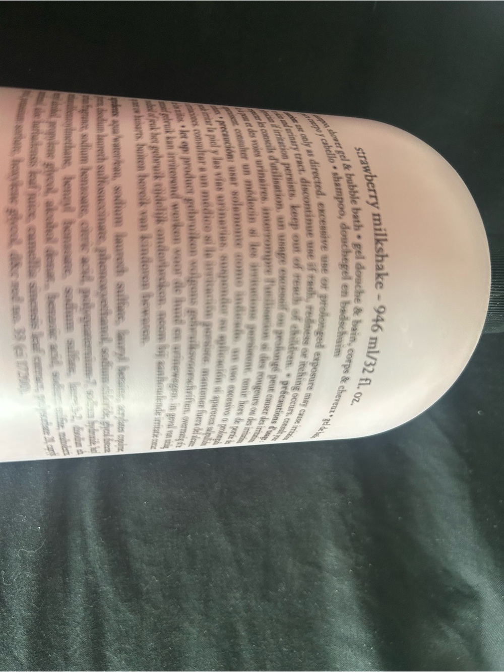 Philosophy Strawberry Milkshake- Shampoo, Shower Gel, Bubble Bath - Picture 2 of 3